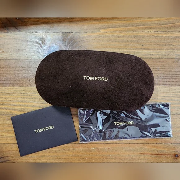 NEW Tom Ford Women's Designer Round Violet Sunglasses FT091314Z Metal Frame - Picture 4 of 5